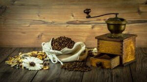 Coffee, Mill, Coffee Beans, Still Life