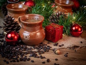 Coffee, Christmas, Food, Drink, Gift