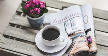 Coffee, Magazine, Newspaper, Read